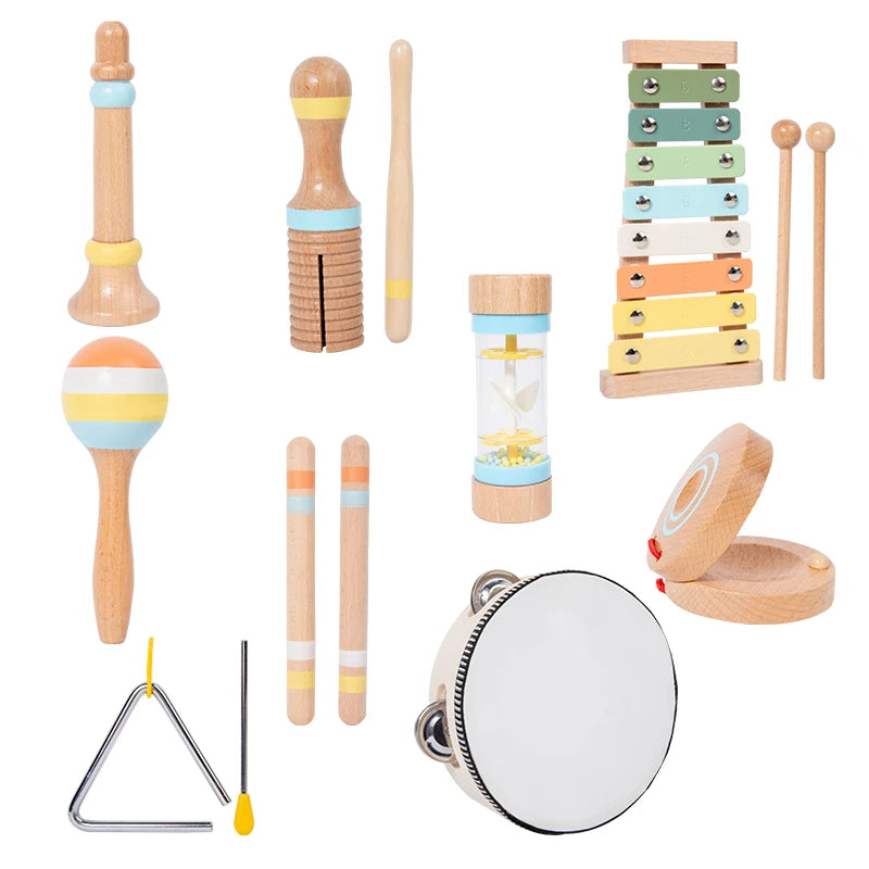 Wooden Montessori Music Set for Kids