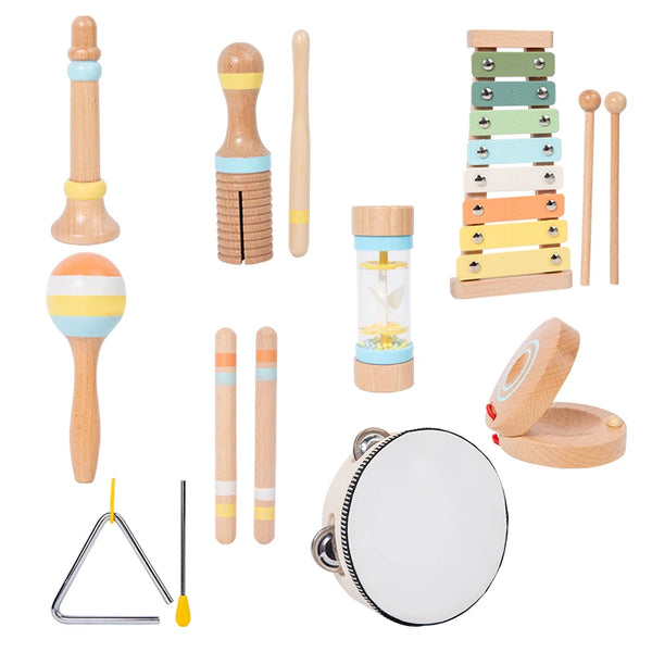 Wooden Montessori Music Set for Kids