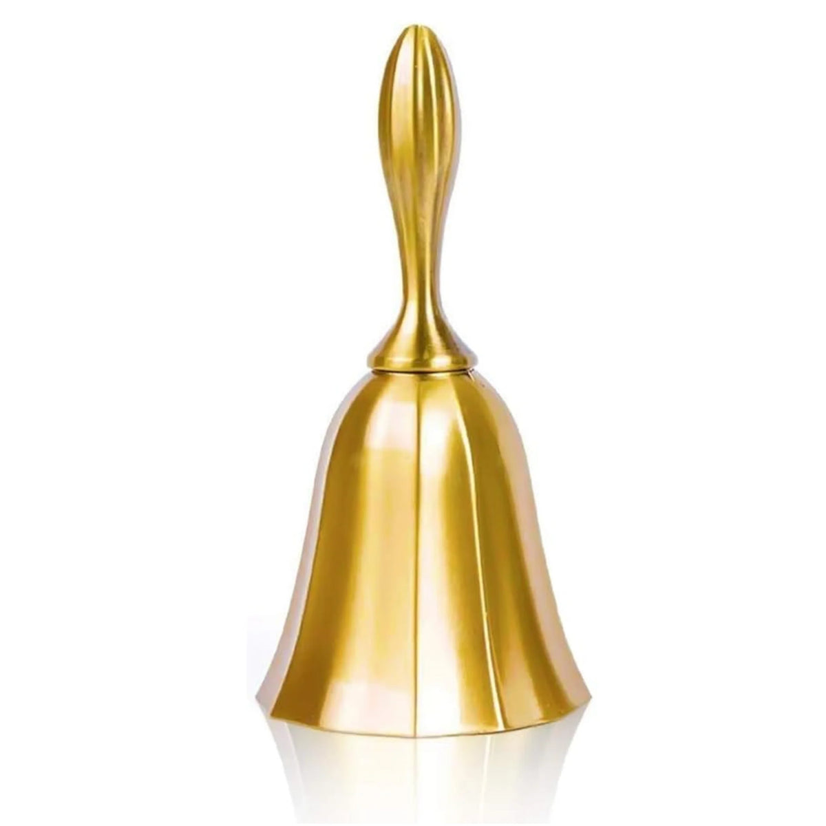 Classic Metal Hand Bell with Comfort Grip Handle
