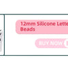 Crown Shaped Silicone Beads for DIY Jewelry & Teethers