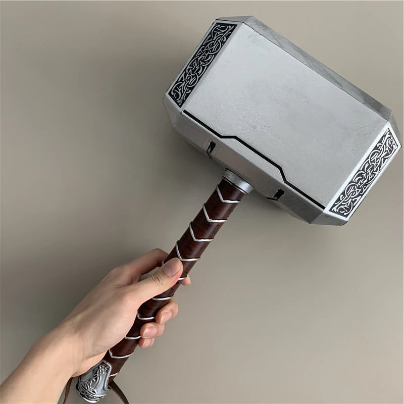 Thor-Inspired Rubber Hammer Costume Prop