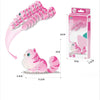 Pink 3D paper animal puzzle set featuring a cute cat model with an accompanying box.