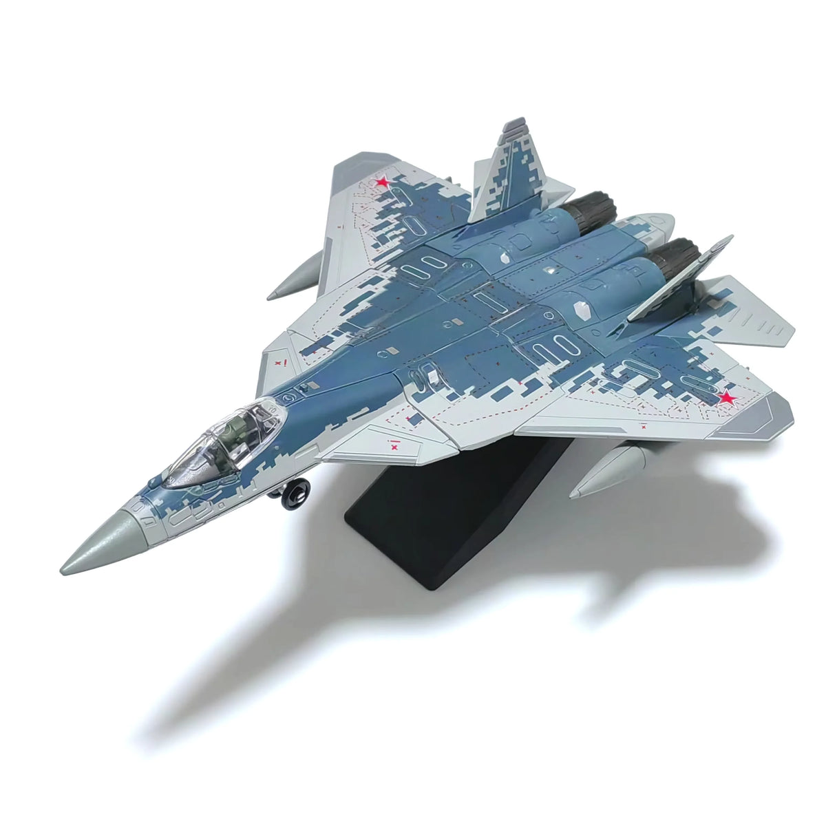 1:72 Scale SU-57S Stealth Fighter Aircraft Model Kit