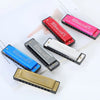 10-Hole Diatonic Harmonica in C with Storage Case
