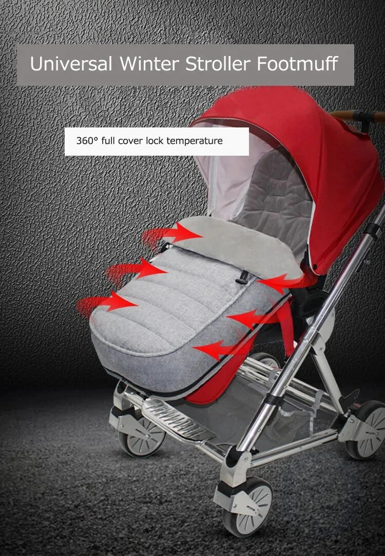 Winter Cozy Baby Stroller Sleeping Bag