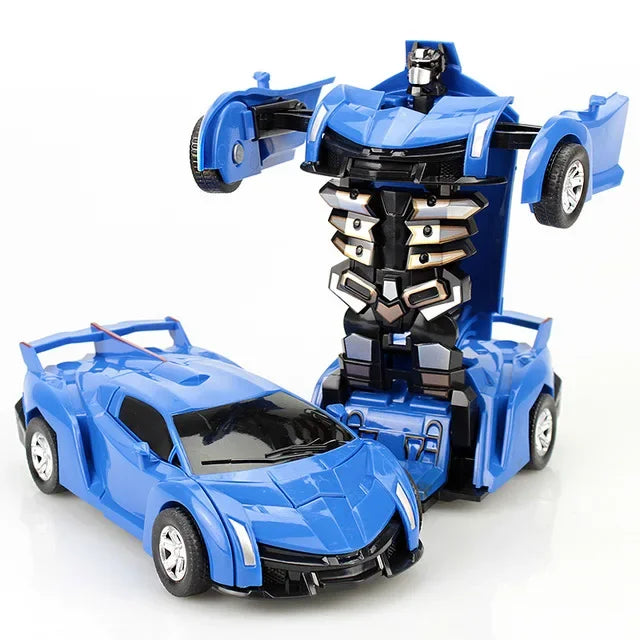 2-in-1 Transforming Robot Car Toy