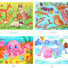Wooden Animal Jigsaw Puzzles for Toddlers (Set of 12)