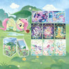 A collection of twelve My Little Pony KAYOU cards featuring various ponies in colorful artwork and illustrations.