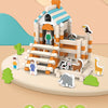 Natural Wooden Building Blocks Set for Toddlers