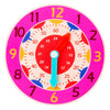 Wooden Montessori Clock Toy for Kids Learning Time