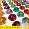 Colorful Glass Marbles for Play, Decor & Craft Projects