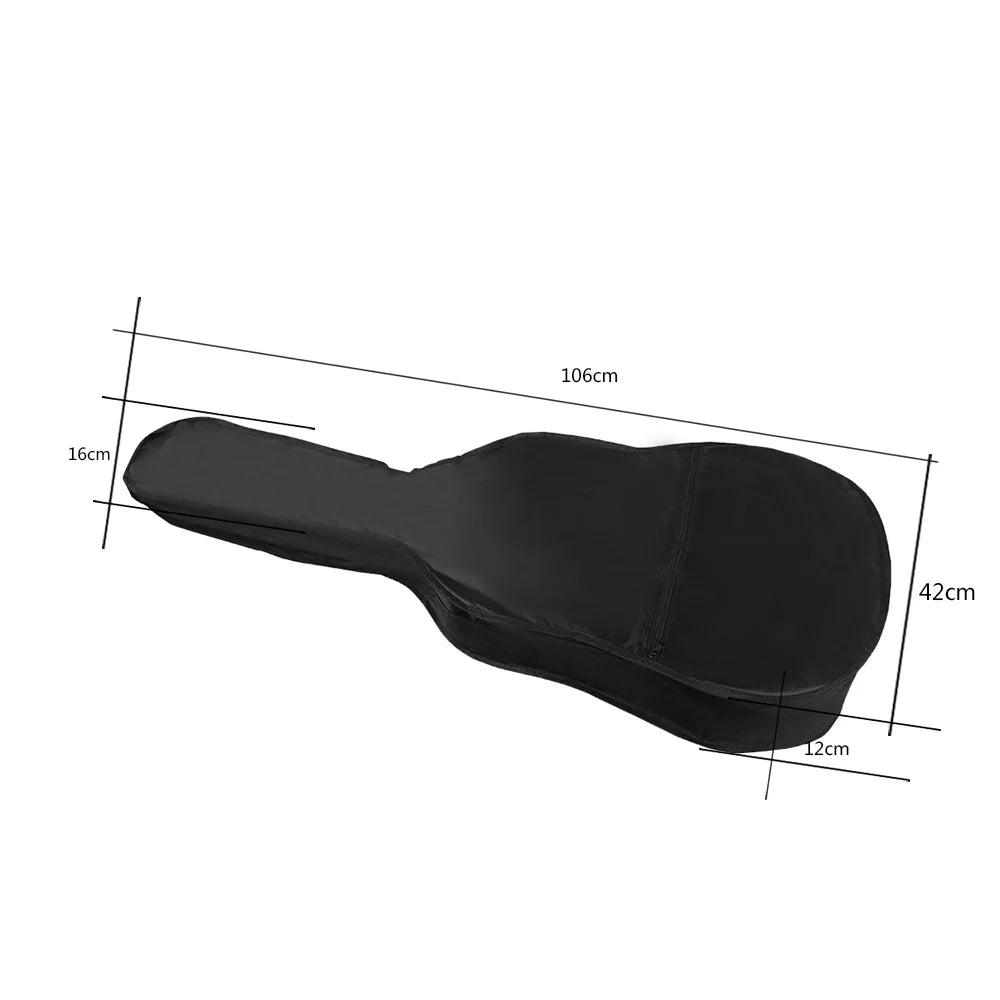 Classic Acoustic Guitar Soft Case with Shoulder Strap