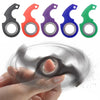 Metal Fidget Spinner Keychain for Stress Relief and Focus