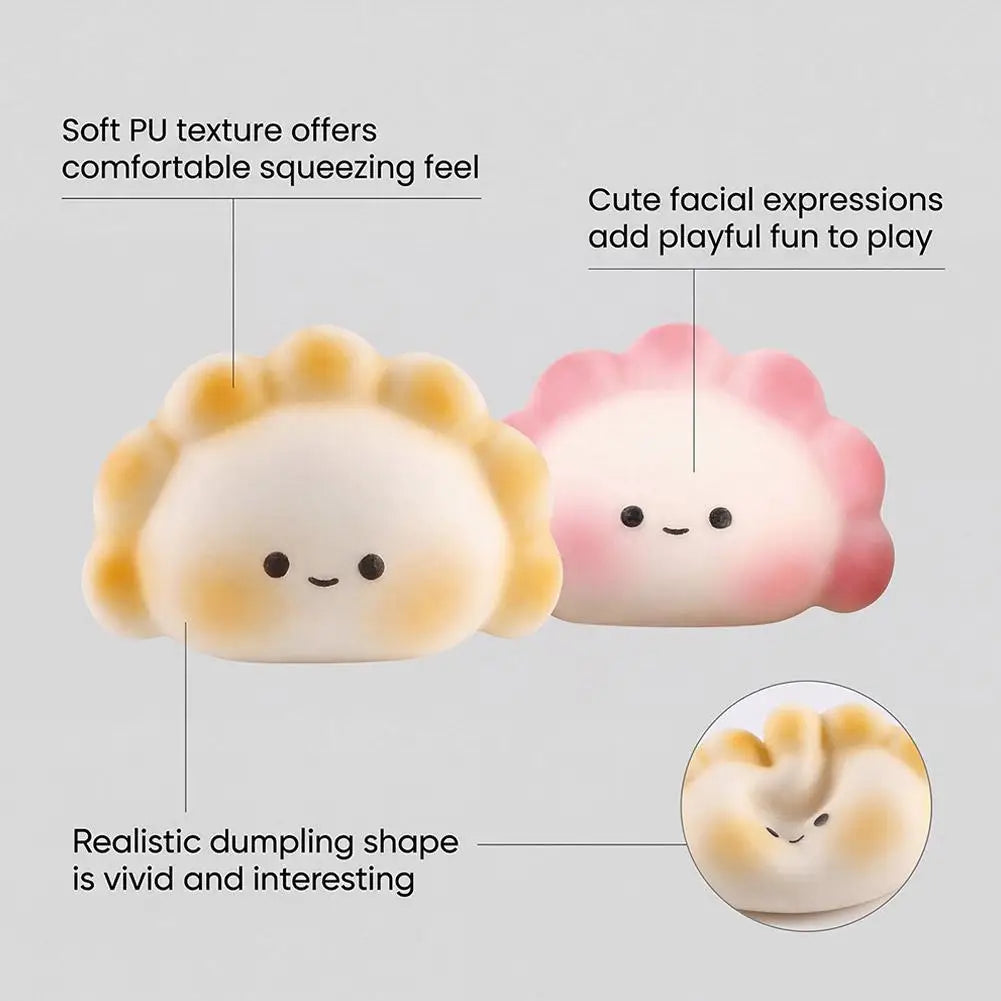 Kawaii Dumpling Squishy Stress Relief Toy