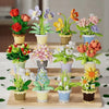 DIY Mini Flower Building Block Kit – Everlasting Desktop Decor