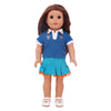 Two-Piece Doll Outfit with Top and Pants for 18-Inch and 43cm Dolls