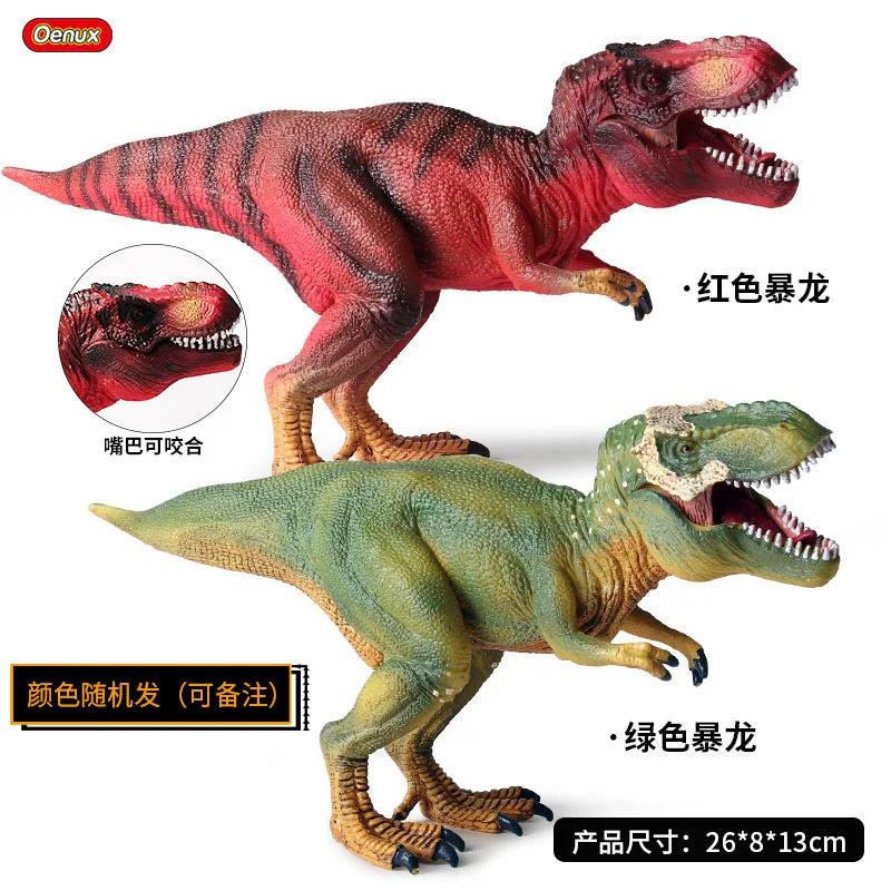 Realistic Dinosaur Figurine Collection for Imaginative Play