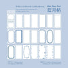 Pack of 40 sheets of Blue Moon Post grass scented paper for journaling and crafts