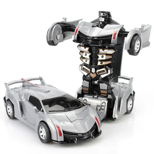 2-in-1 Transforming Robot Car Toy