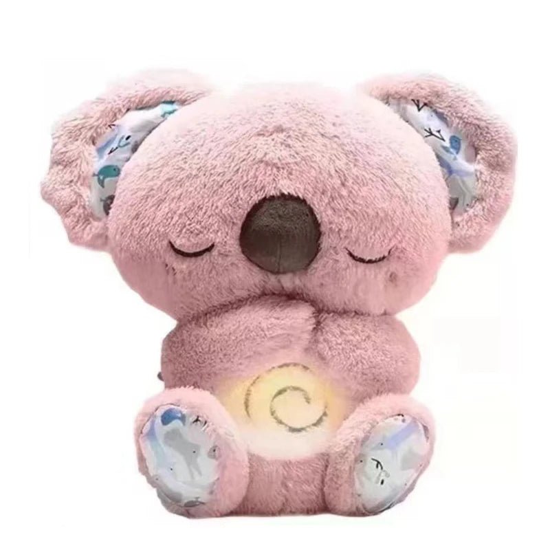 Cuddly Koala Plush Sleep Aid with Night Light and Soothing Sounds