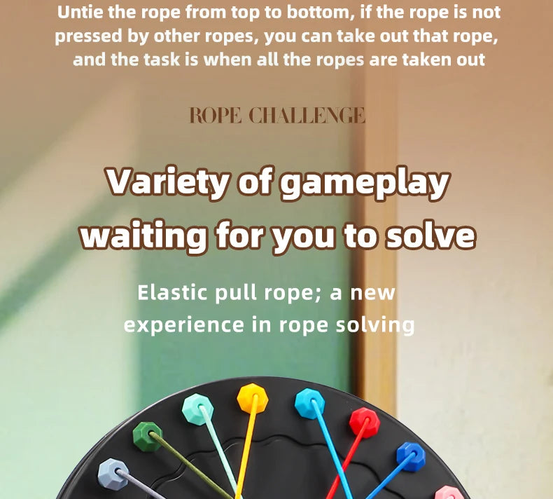 Rope Breaking Challenge Puzzle Game