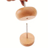 Wooden Bead Spinner with Big Eye Needle for Jewelry Making