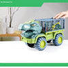 Dinosaur Transport Truck Carrier Playset with Tyrannosaurus Rex