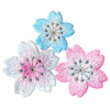 Cherry Blossom Embroidery Patches – Self-Adhesive DIY Decor for Clothes & Accessories