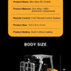 1:64 Scale Remote Control Engineering Vehicle with Lights and Sounds