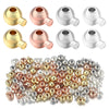 Metal Crimp End Beads for Jewelry Making - Stopper and Positioning Clasps