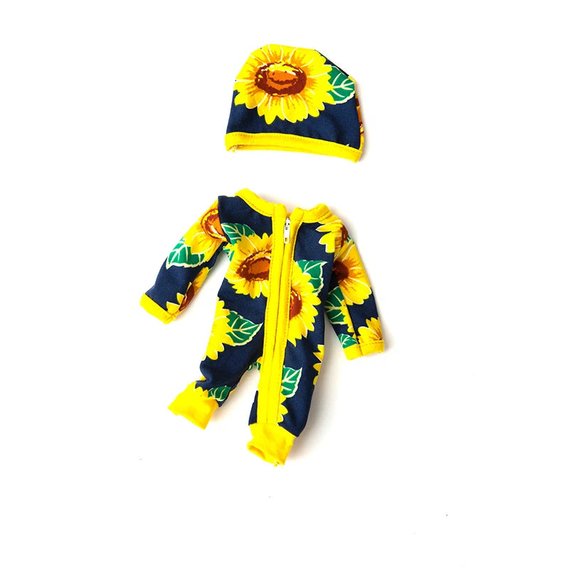 Jumpsuit Outfit for 10-12 Inch Dolls