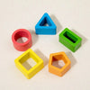 Montessori Wooden Sorting & Stacking Toy for Toddlers
