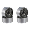 Stamped Steel 1.0" Beadlock Wheels for 1/24 RC Crawlers