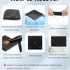 50-Pack Acoustic Foam Panels for Soundproofing and Studio Treatment