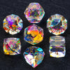 Premium 7-Piece Frosted Gemstone Polyhedral Dice Set for Tabletop RPGs
