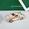 3D Wooden Car & Motorcycle Puzzle Kit — DIY Model for Kids & Adults