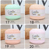 A set of twenty spools of 100g cotton yarn in various colors including aqua green, light yellow, and pink.