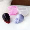 3D Skull Silicone Mold for Candle Making & Resin Crafts