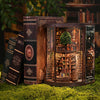 DIY Wooden Book Nook Kit — Miniature Dollhouse 3D Puzzle Bookend