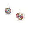 DIY Diamond Art Dragonfly & Butterfly Acrylic Door Hanging Ornament with Chain