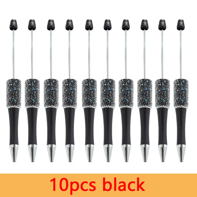 DIY Beadable Ballpoint Pens - Kawaii Craft Pen Set for School & Office
