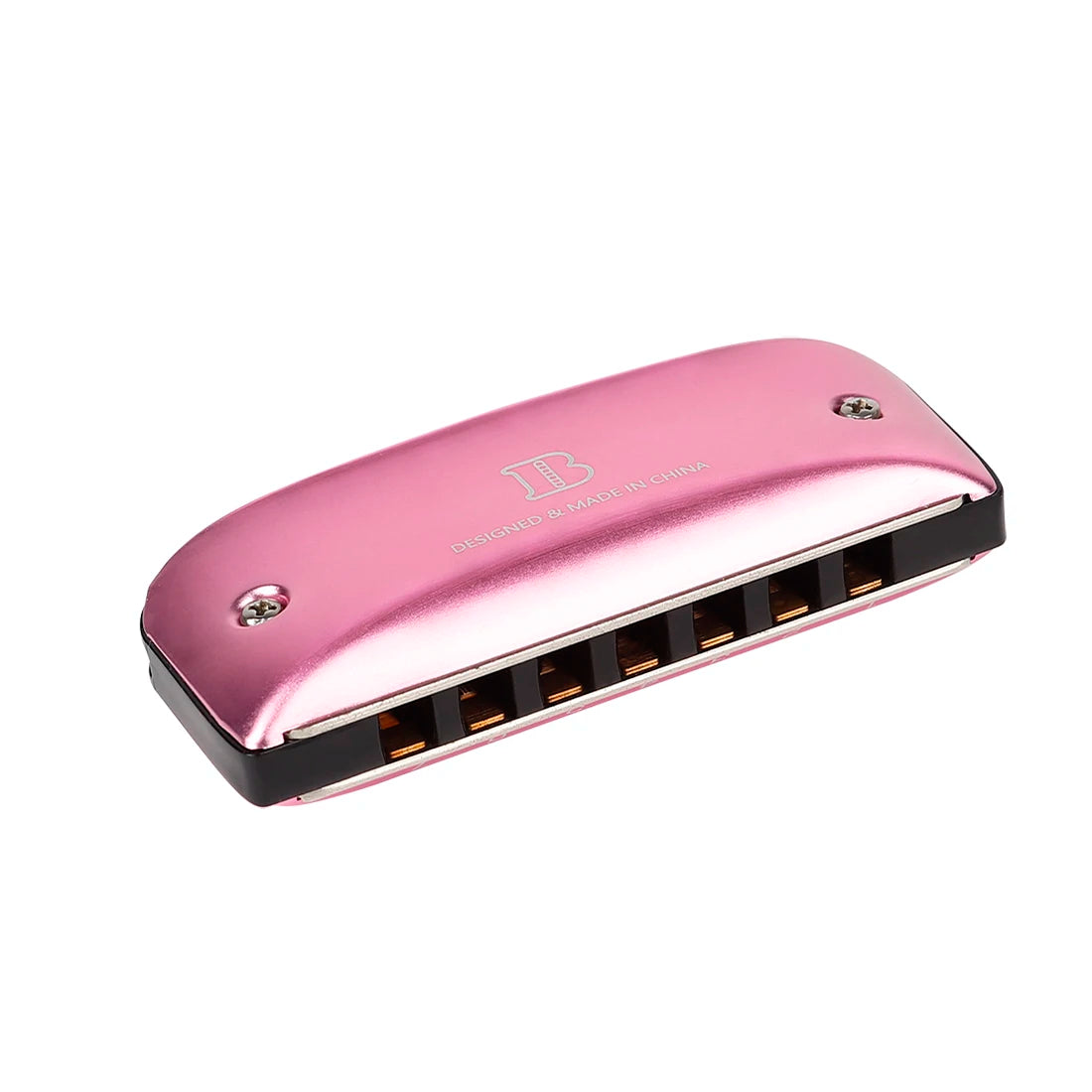 7-Hole Blues Harmonica with Neck Strap