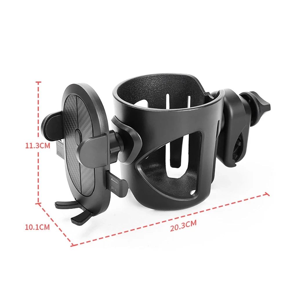 Universal Stroller Cup and Phone Holder