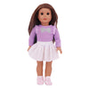 Two-Piece Doll Outfit with Top and Pants for 18-Inch and 43cm Dolls