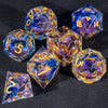 Liquid Core Dice Set for Dungeons & Dragons | Sharp Edge Resin RPG Dice