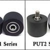 PU Coated Fingerboard Wheels with Precision Bearings (Set of 4)