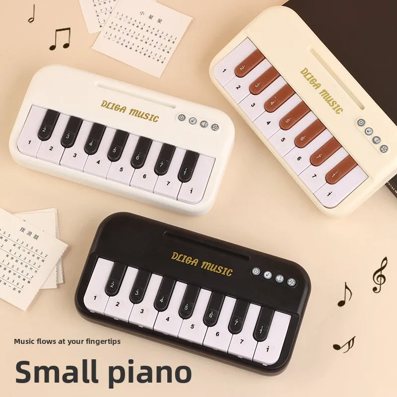 Mini Electronic Keyboard Piano with Light Effects for Kids