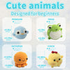 Animal Crochet Kit for Beginners – Complete Starter Set with Step-by-Step Guide