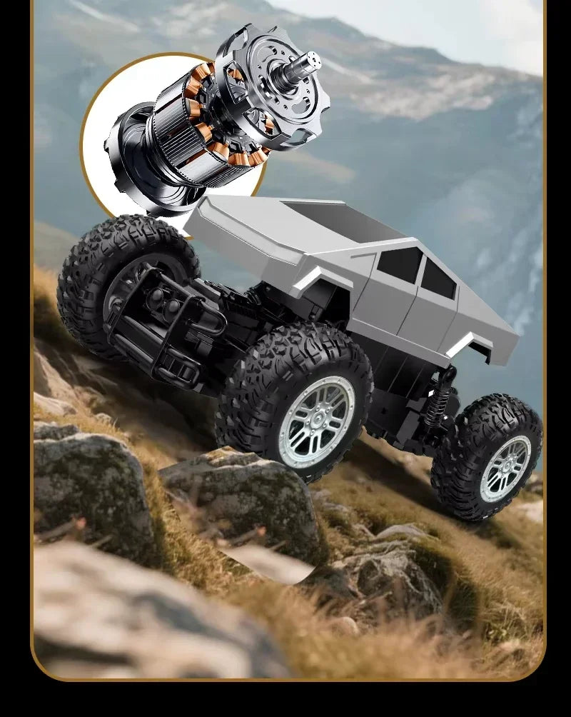Amphibious 4WD RC Monster Truck – Waterproof Off-Road Remote Control Car