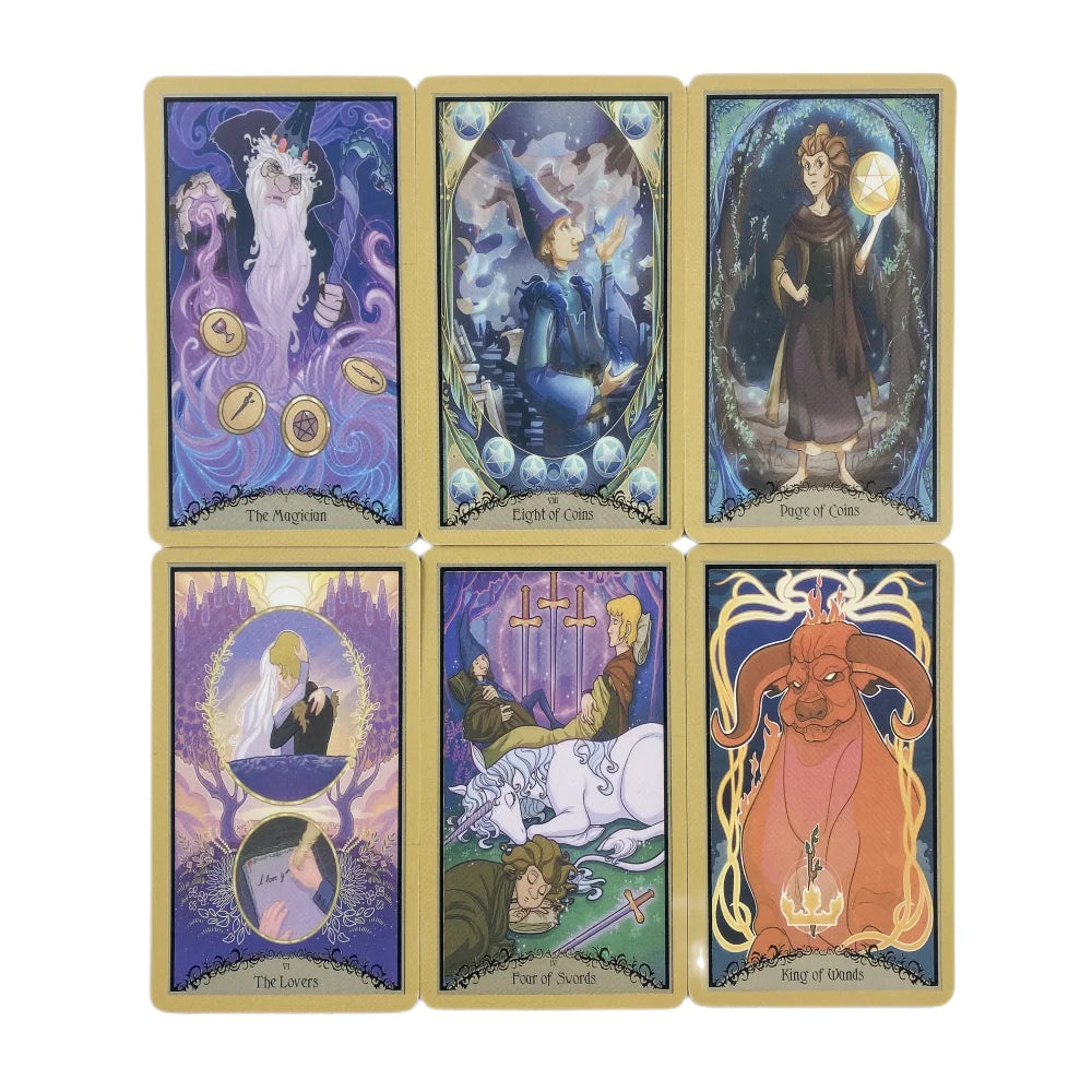 The Last Unicorns Tarot Card Deck with Oracle Cards